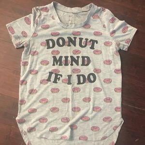Donut mind if I do, girls tshirt